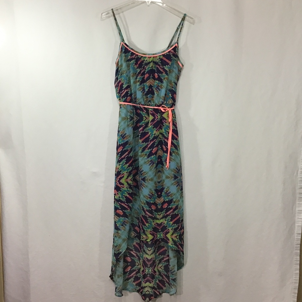 Maurices Multi-Color Spaghetti Strap Dress